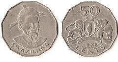 50 cents (Sobhuza II)