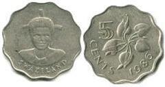 5 cent (Mswati III)