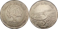 2 dinars (Puerto romano de Cartago)