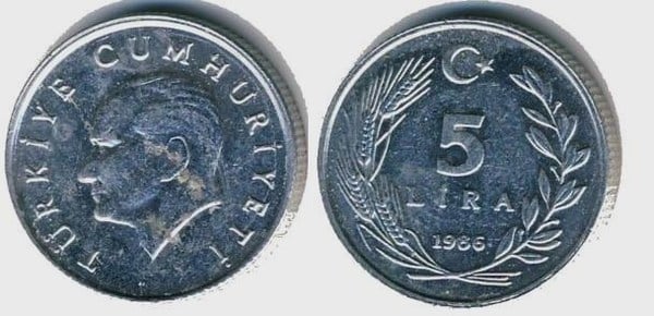 5 lira