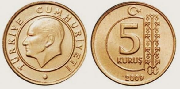 5 kuruş