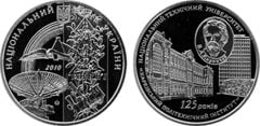 2 hryvni (125º aniversario del Instituto Politécnico de Járkov)