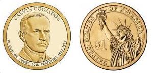 1 dollar (Presidentes de los EEUU - Calvin Coolidge)