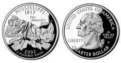 1/4 dollar (50 Estados de los EEUU - Mississippi)
