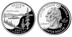1/4 dollar (50 Estados de los EEUU - Oregon)
