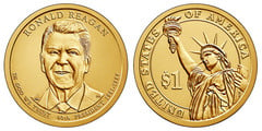 1 dollar (Presidentes de los EEUU - Ronald Reagan)