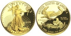 50 dollars (Gold American Eagle)