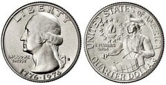 1/4 dollar (Washington Quarter, Bicentennial)