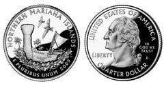 1/4 dollar (Distritos y Territorios - Northern Mariana Islands)