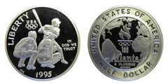1/2 dollar (Juegos Olímpicos del Centenario de Atlanta - Béisbol)