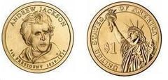 1 dollar (Presidentes de los EEUU - Andrew Jackson)