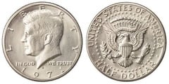 1/2 dollar (50 cents) (Kennedy Half Dollar)