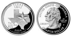 1/4 dollar (50 Estados de los EEUU - Texas)