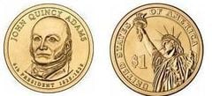 1 dollar (Presidentes de los EEUU - John Quincy Adams)