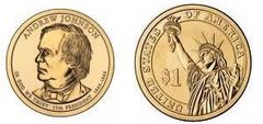 1 dollar (Presidentes de los EEUU - Andrew Johnson)