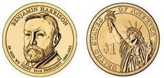1 dollar (Presidentes de los EEUU - Benjamin Harrison)