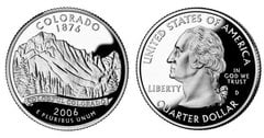 1/4 dollar (50 Estados de los EEUU - Colorado)
