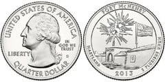 1/4 dollar (America The Beautiful - Fort McHenry)