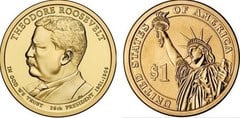 1 dollar (Presidentes de los EEUU - Theodore Roosevelt)