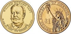 1 dollar (Presidentes de los EEUU - William Howard Taft)