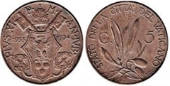 5 centesimi (Jubileo)