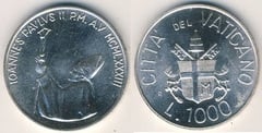 1.000 liras (Juan Pablo II)