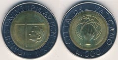 500 liras (Juan Pablo II)