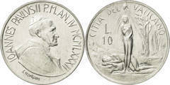 10 liras (Juan Pablo II)