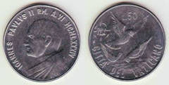 50 liras (Juan Pablo II)