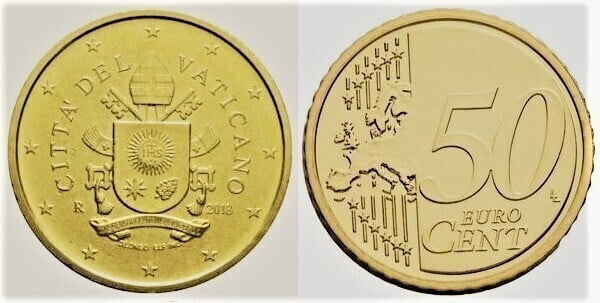 50 euro cent (Escudo Francisco I)