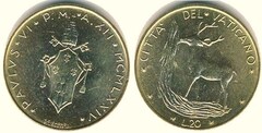 20 lire (Pablo VI)
