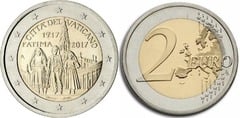 2 euro (100 Aniversario de las Apariciones de Fátima)