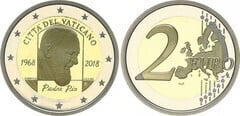 2 euro (50 Aniversario de la Muerte del Padre Pío)