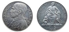 5 lire ( Pío XII )