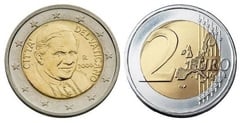2 euro (Benedicto XVI-1er mapa)