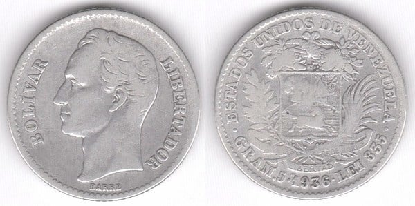 1 bolívar