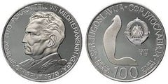 100 dinara (VIII Juegos del Mediterraneo - Split 1978)