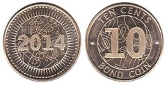 10 cents (Moneda-Bono)