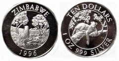 10 dollars (Ruinas de Gran Zimbabwe)