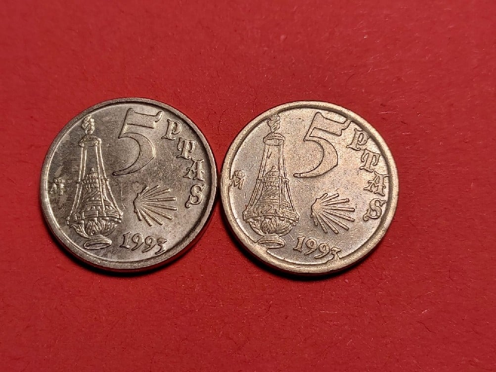 Foto 1 Moneda sin identificar: Moneda tarada?