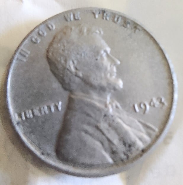 Foto 1 Moneda sin identificar: 1 centavo de EEUU año 1943 de acero ver si vale en colección..