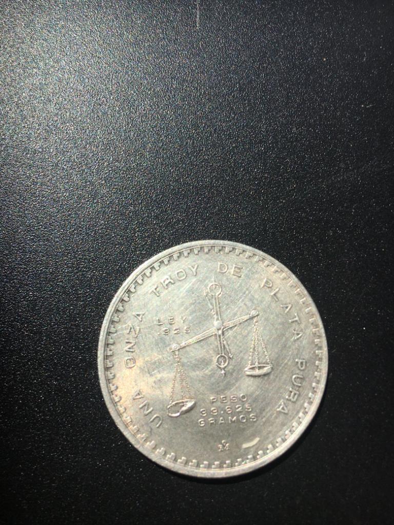 Foto 2 Moneda sin identificar: Onza Troy Plata Pura 1979 America Mexico