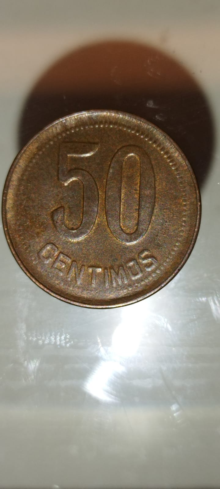 Foto 2 Moneda sin identificar: MONEDA 50 CTS 1937 REPUBLICA ESPAÑOLA