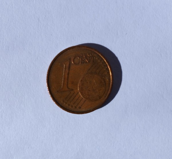 Foto 1 Moneda sin identificar: Moneda 1 céntimo 2002 Alemania