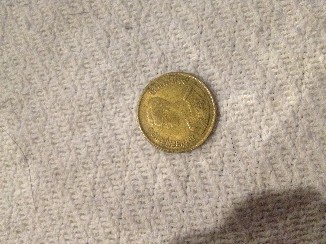 Foto 1 Moneda sin identificar: No se de donde es