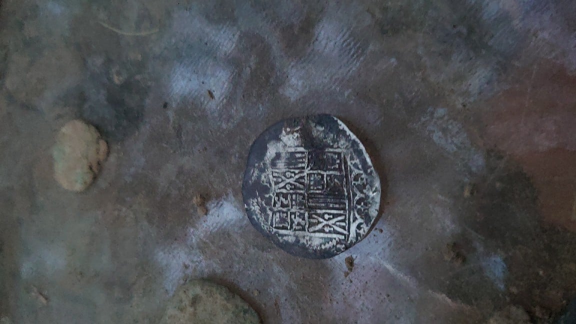 Foto 1 Moneda sin identificar: Moneda de plata medieval