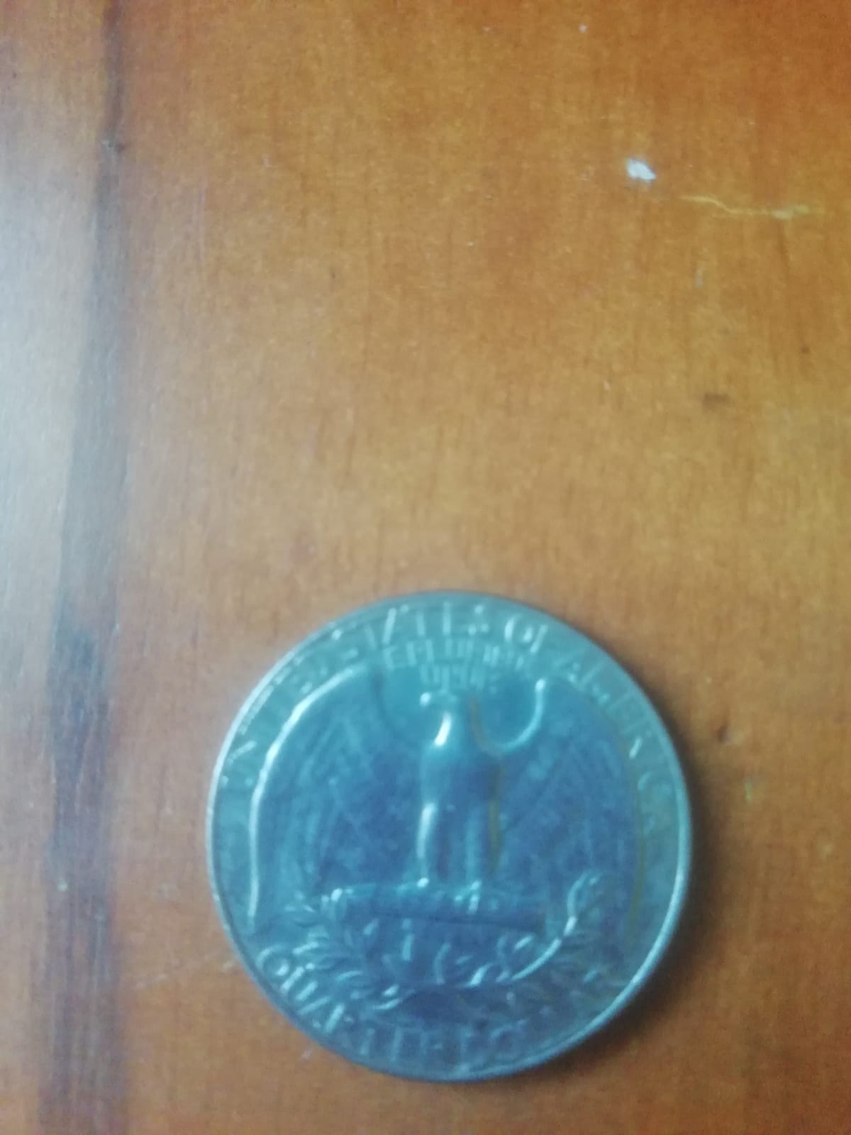 Foto 2 Moneda sin identificar: QUARTER DOLLAR
