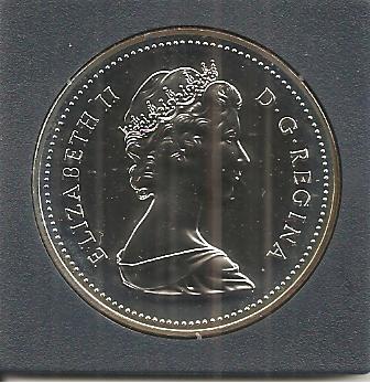 Foto 2 Moneda sin identificar: Regina Canada Dollar 1882-1982