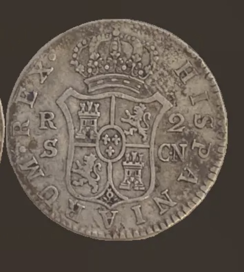 Foto 2 Moneda sin identificar: 2 REALES