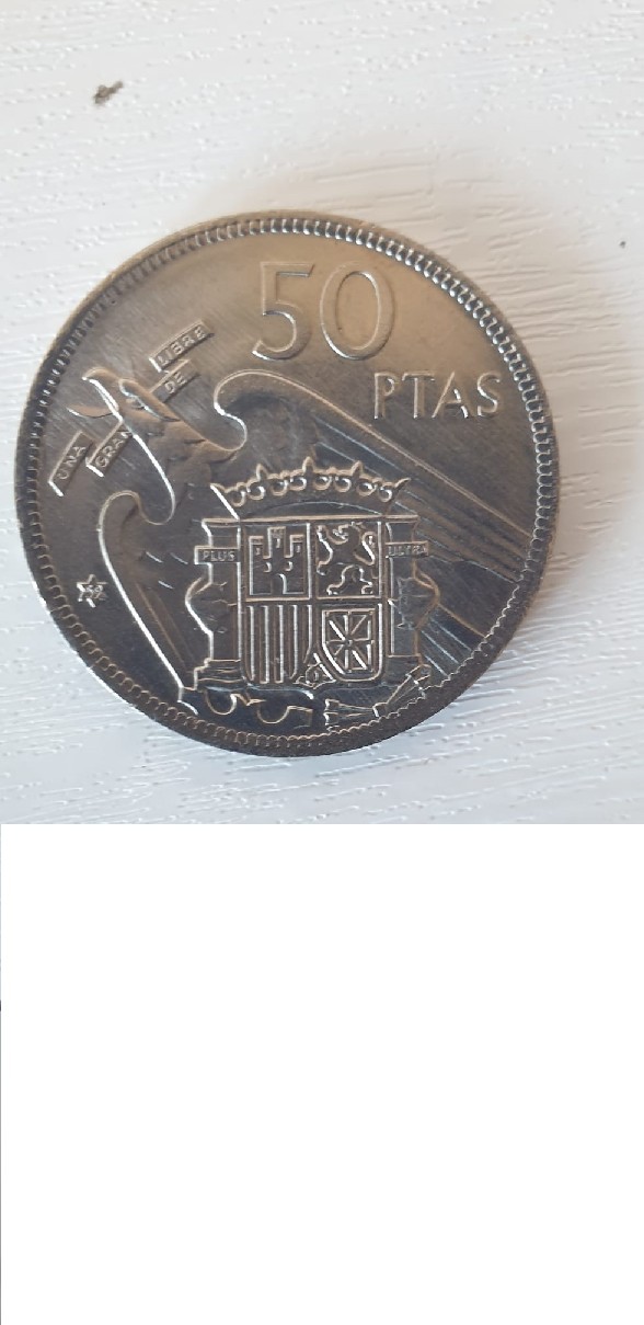 Foto 1 Moneda sin identificar: 50 PTAS